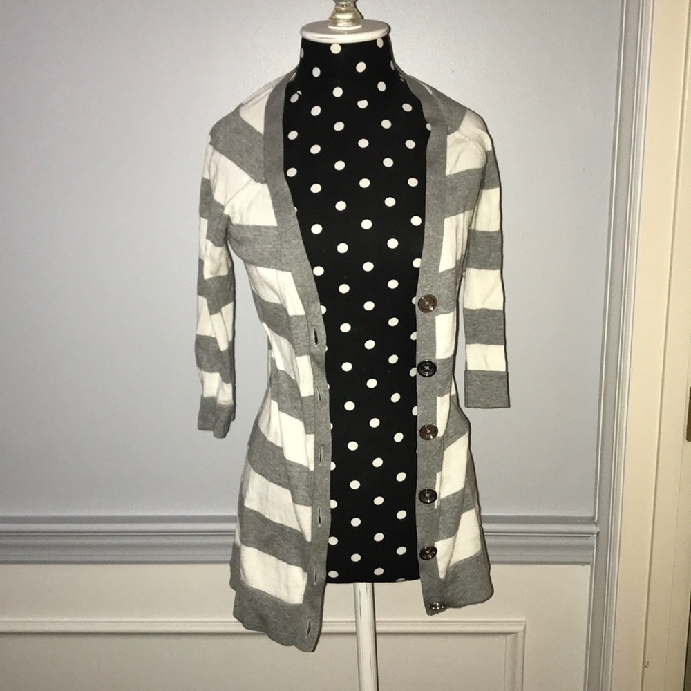 Juicy Couture Striped Cardigan